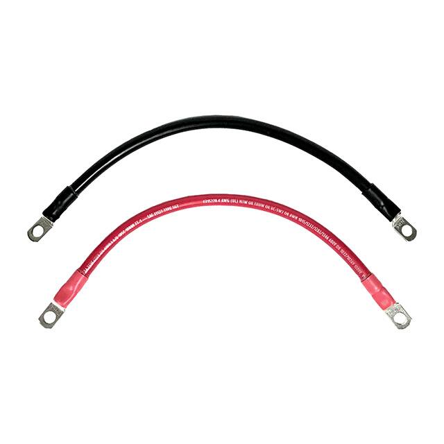 4-5MBCSET12 MARINE BATTERY CABLE SET, 4 AWG