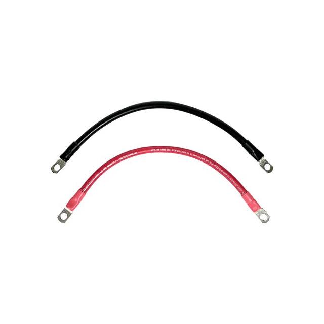 2-5MBCSET12 #2BTRYCBL SET: 12"L, 5/16" LUGS