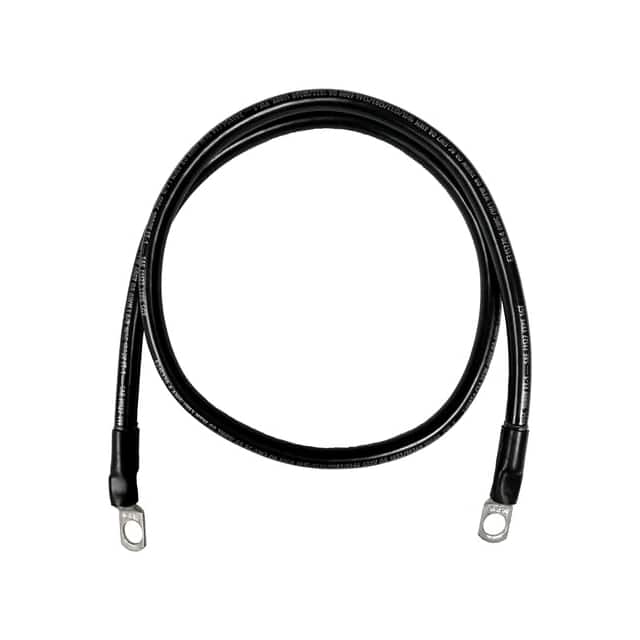 2-3MBCBLA36 #2BTRYCBL: BLA 36"L, 3/8" LUGS