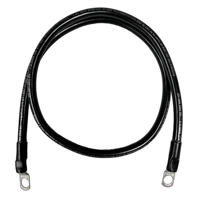 4-3MBCBLA60 #4BTRYCBL: BLA 60"L, 3/8" LUGS