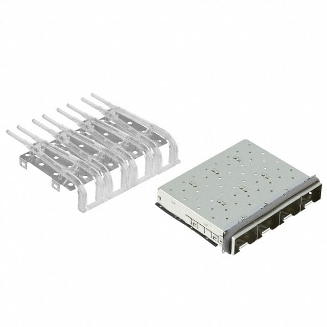 2227729-1 CONN ZSFP+ CAGE 1X4 PRESSFIT R/A