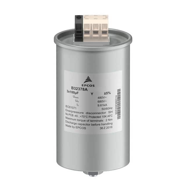 B32378A4207J080 CAP FILM 200UF 5% 1.2KVDC RADIAL