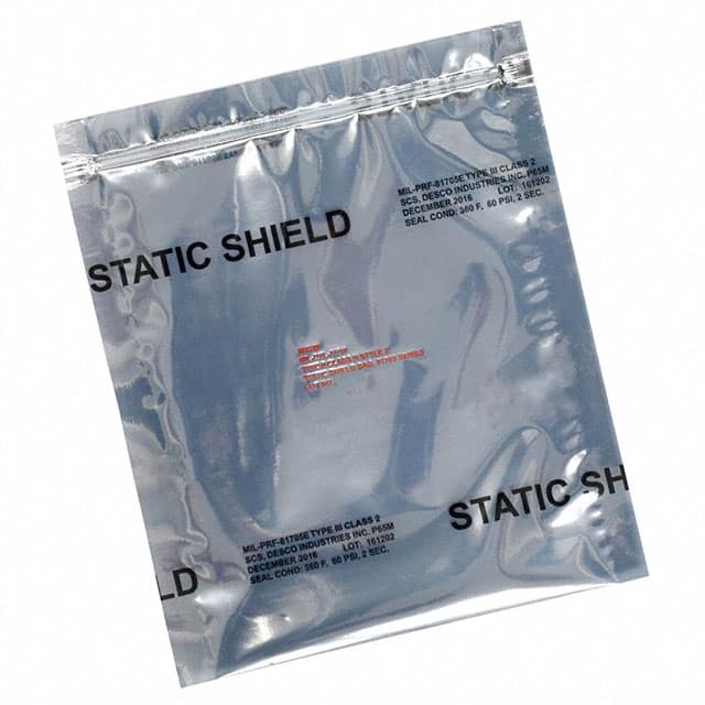 817Z1012 STATIC SHIELD BAG ZIP 10X12