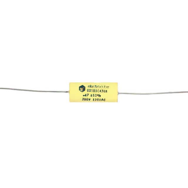 935B1C474K CAP FILM 0.47UF 10% 200VDC AXIAL