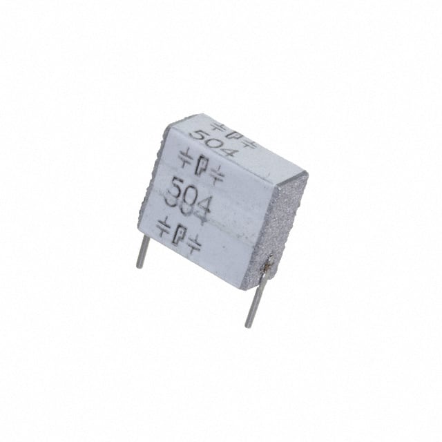RA6504K500-FA CAP FILM 0.5UF 10% 500VDC RADIAL
