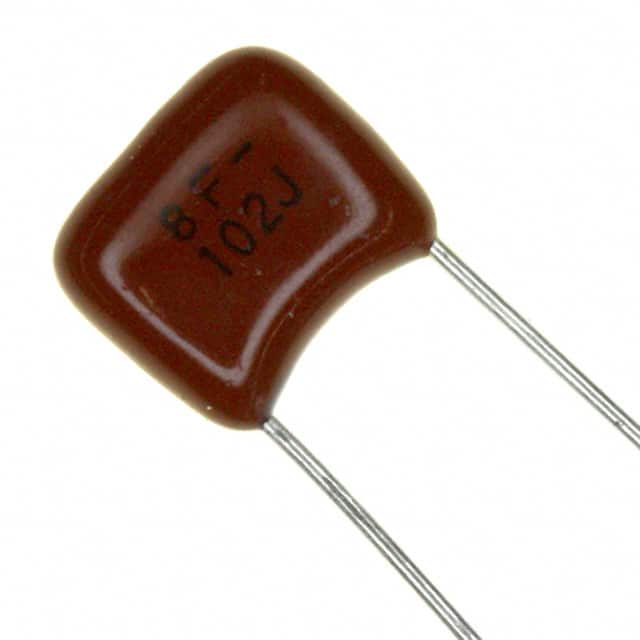 ECQ-B1H102JF CAP FILM 1000PF 5% 50VDC RADIAL