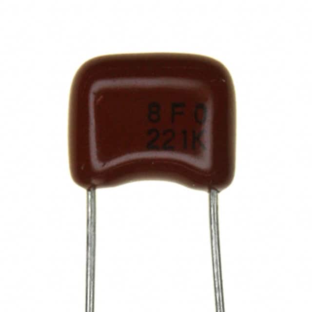 ECQ-B1H221KF CAP FILM 220PF 10% 50VDC RADIAL