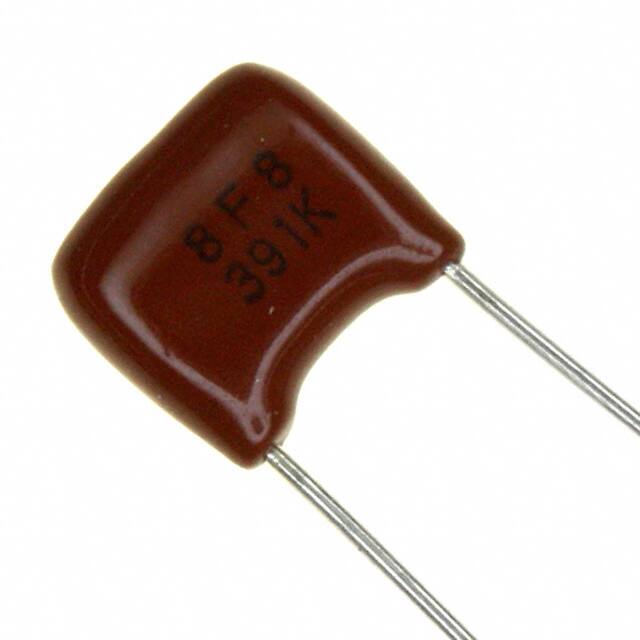 ECQ-B1H391KF CAP FILM 390PF 10% 50VDC RADIAL