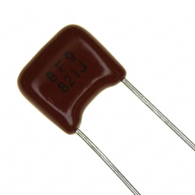 ECQ-B1H821JF CAP FILM 820PF 5% 50VDC RADIAL