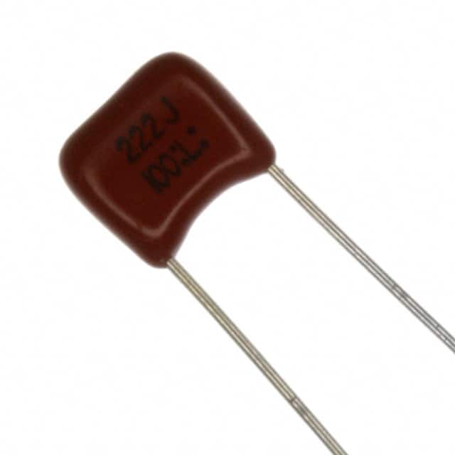 ECQ-B1222JF CAP FILM 2200PF 5% 100VDC RADIAL