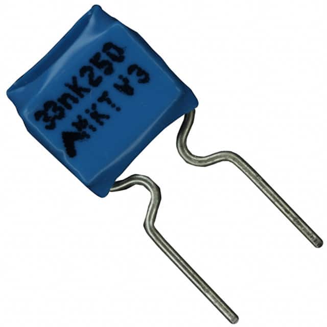 B32559C3333K000 CAP FILM 0.033UF 10% 250VDC RAD