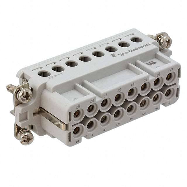1-1103417-1 INSERT FEMALE 16POS+1GND SCREW
