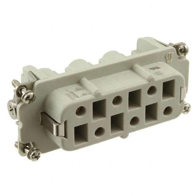 1-1104207-1 INSERT FEMALE 6POS+1GND SCREW