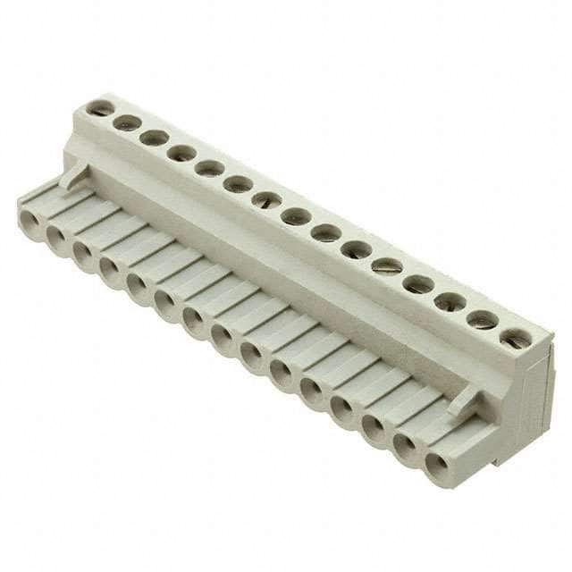 1-1546208-5 TERM BLOCK PLUG 15POS STR 5MM