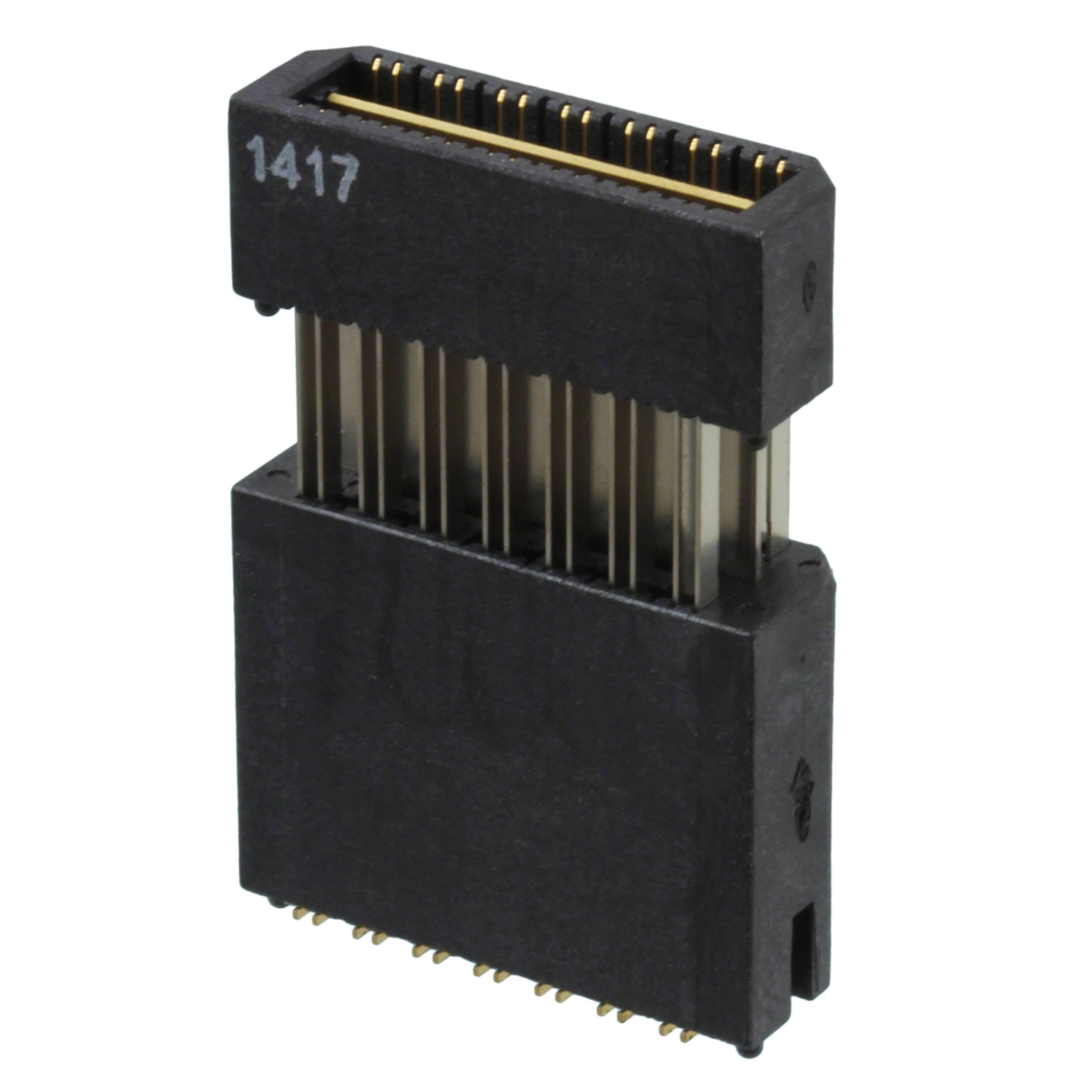 1-1658051-1 CONN DIFF ARRAY PLG 28P SMD GOLD