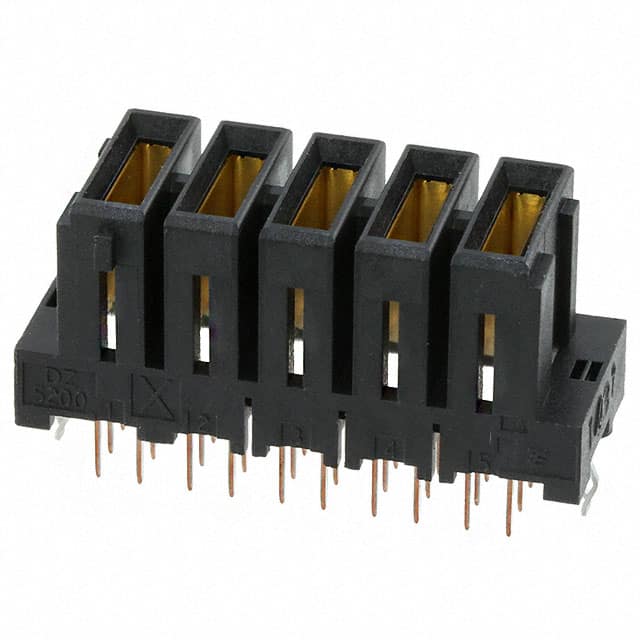 1-1747147-5 CONN RCPT 5POS 0.2 GOLD PCB