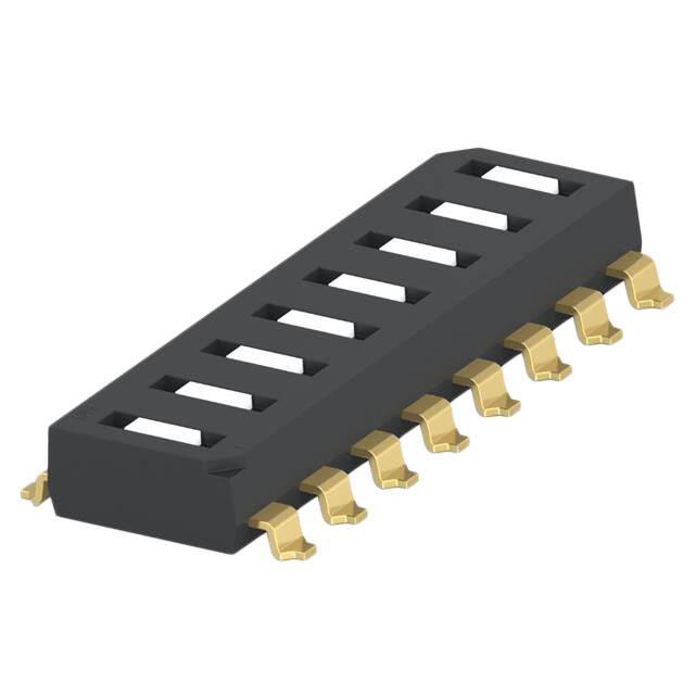 1-1825006-6 SWITCH DIP SPST SLIDE 8POS SMD