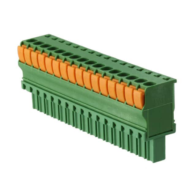 1-1986693-6 TERM BLOCK PLUG 16POS STR 3.5MM