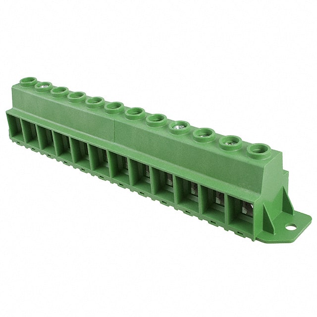 1-1986715-2 TERM BLK 12POS SIDE ENT 15MM PCB