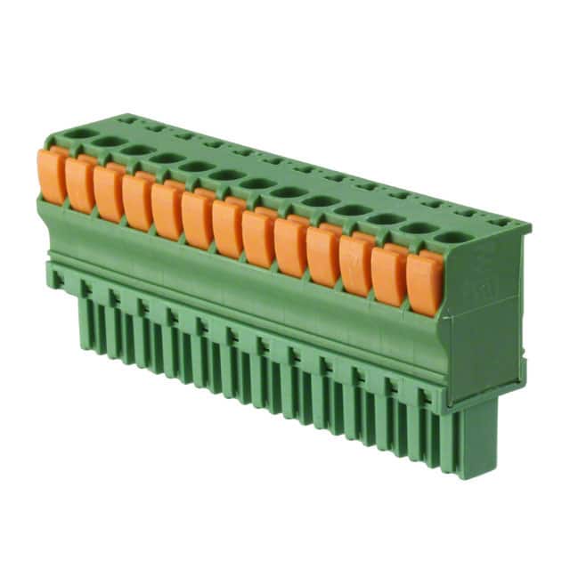 1-1986720-3 TERM BLOCK PLUG 13POS STR 3.81MM