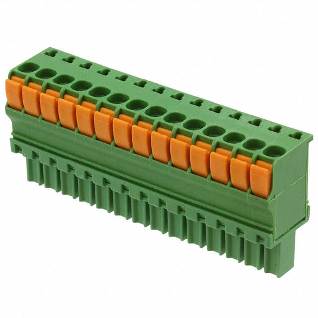 1-1986722-7 TERM BLOCK PLUG 17POS STR 3.81MM