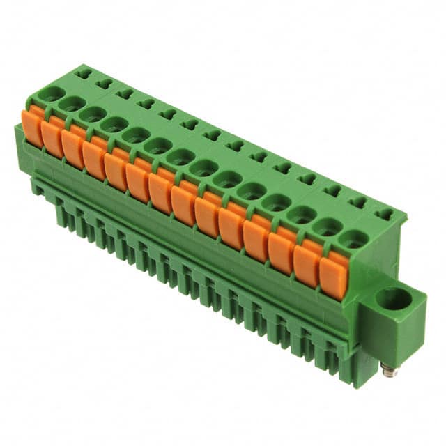 1-1986723-4 TERM BLOCK PLUG 14POS STR 3.5MM