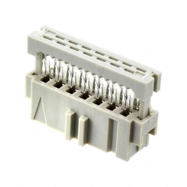 1-215911-4 CONN RCPT 14POS IDC GOLD
