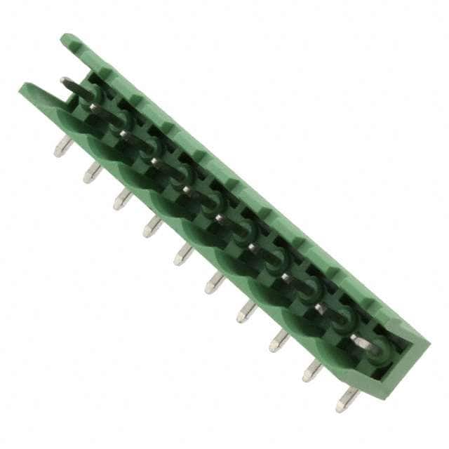 1-282812-0 TERM BLOCK HDR 10POS 90DEG 5MM