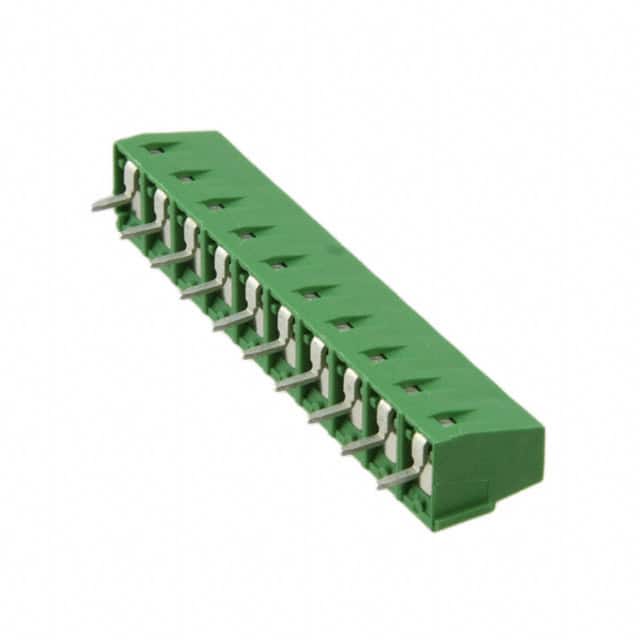 1-282836-0 TERM BLK 10P SIDE ENTRY 5MM PCB
