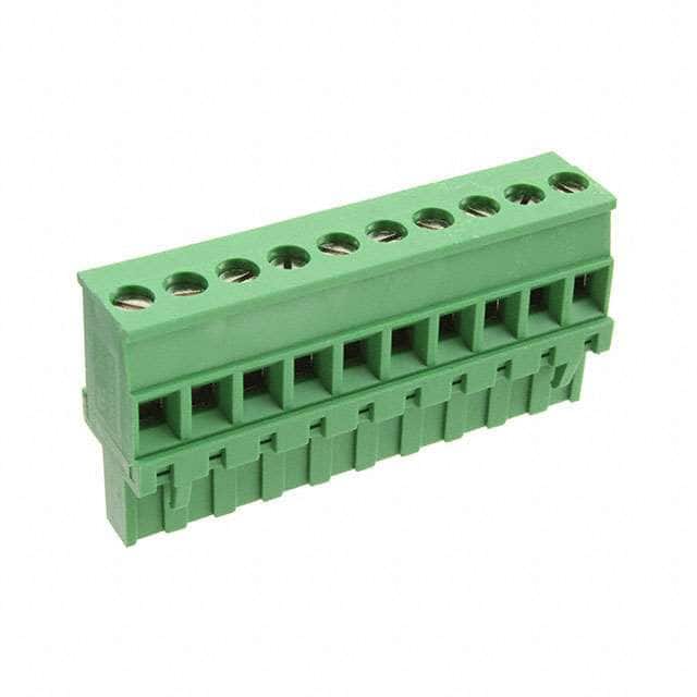 1-284046-0 TERM BLOCK PLUG 10POS 90DEG 5MM