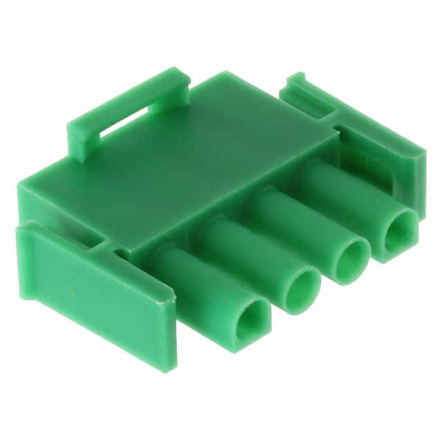 1-480702-5 CONN PLUG HSG 4POS UNIV GREEN