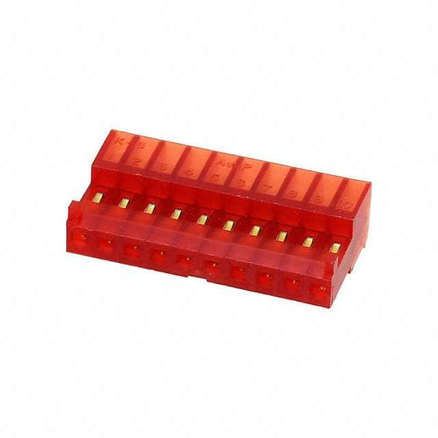 1-644038-0 CONN RCPT 10POS IDC 22AWG GOLD