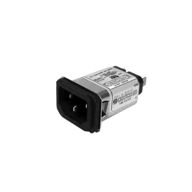1-6609005-0 PWR ENT RCPT IEC320-C14 PANEL QC