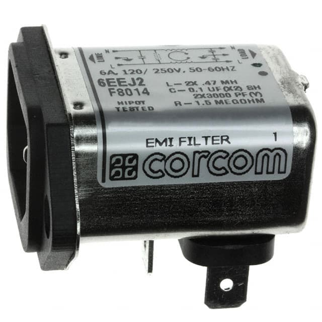1-6609006-0 PWR ENT RCPT IEC320-C14 PANEL QC