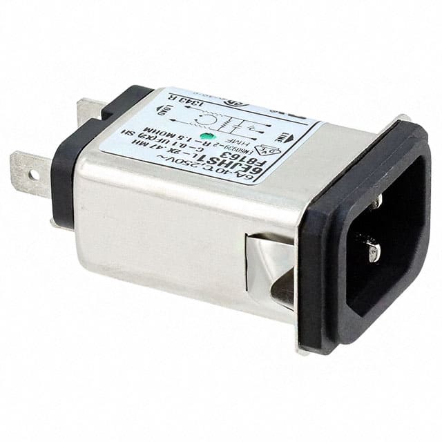 1-6609008-8 PWR ENT RCPT IEC320-C14 PANEL QC