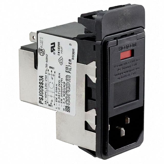 1-6609948-6 PWR ENT MOD RCPT IEC320-C14 PNL