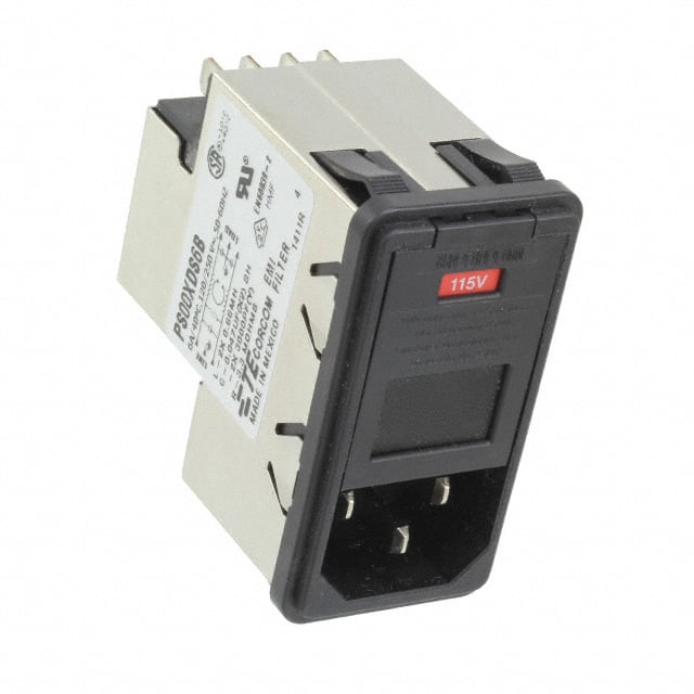 1-6609952-9 PWR ENT MOD RCPT IEC320-C14 PNL