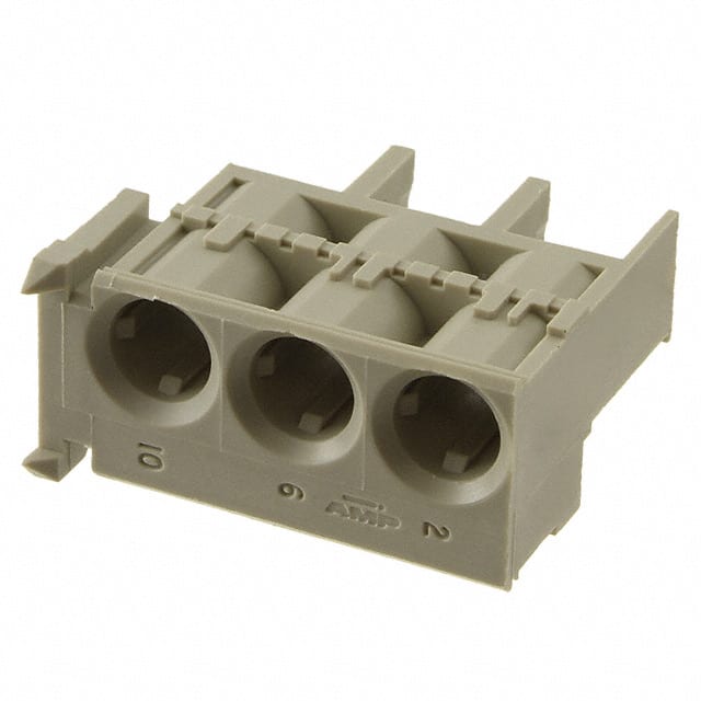 100752-1 CONN RCPT HSG HARD METRIC 3P GRY