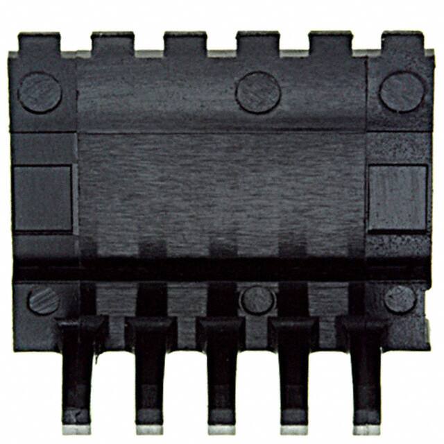 102536-4 CONN COVER BACK 12POS MT .100