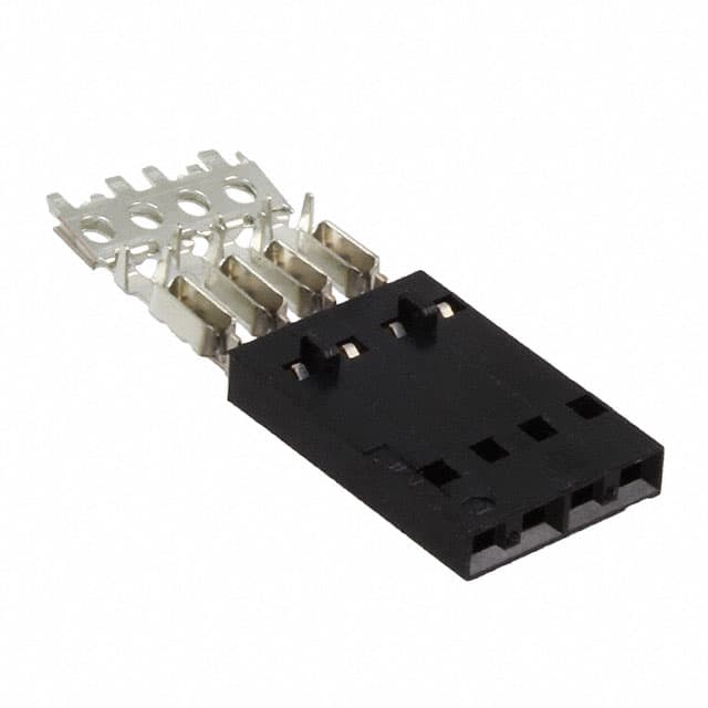 103969-3 CONN RCPT 4POS IDC 22-26AWG GOLD