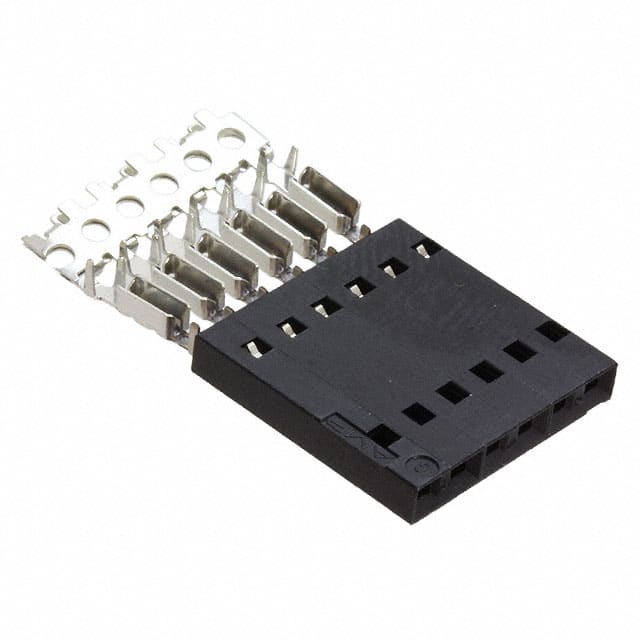 104439-5 CONN RCPT 6POS IDC 22-26AWG GOLD