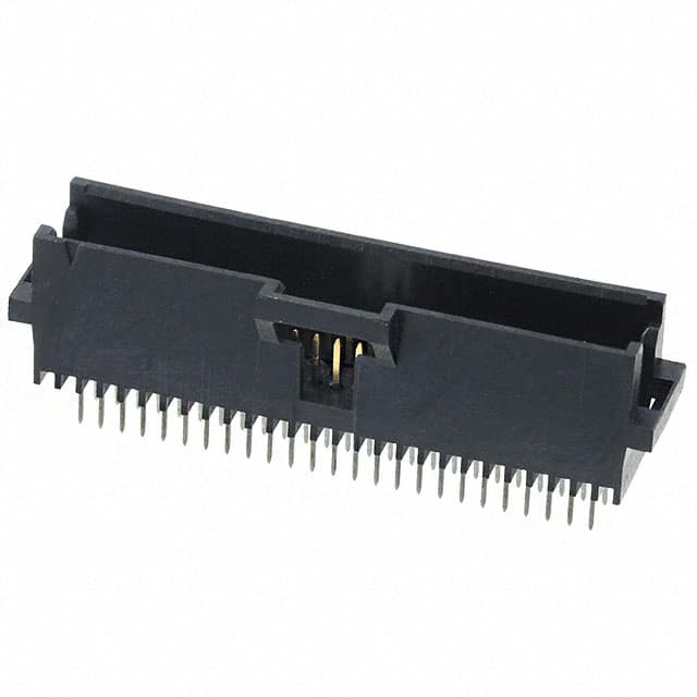 104666-4 CONN HEADER VERT 50POS 1.27MM