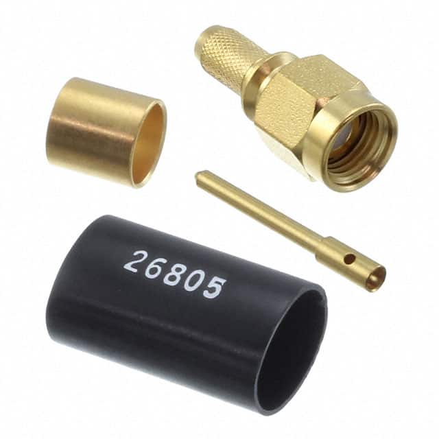 1051650-1 CONN SMA PLUG STR 50 OHM SOLDER