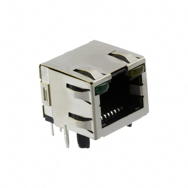 1116173-4 CONN MOD JACK 8P8C R/A SHIELDED