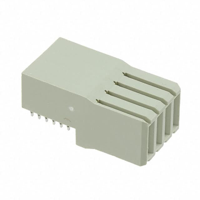 120943-2 CONN RCPT BLADE PWR 4POS EDGE MT