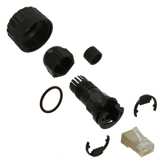1300570003 CONN MOD PLUG 8P8C SHIELDED