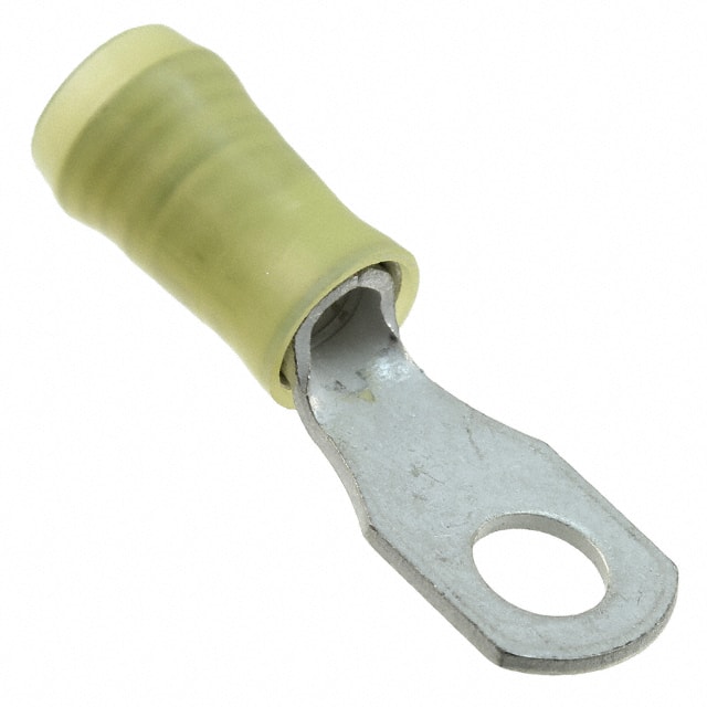 130466 CONN RING FLAT 10-12AWG M5 CRIMP