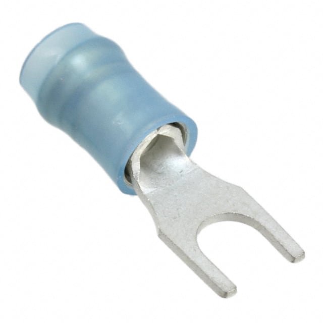 130532 CONN SPADE TERM 14-16AWG #8 BLU