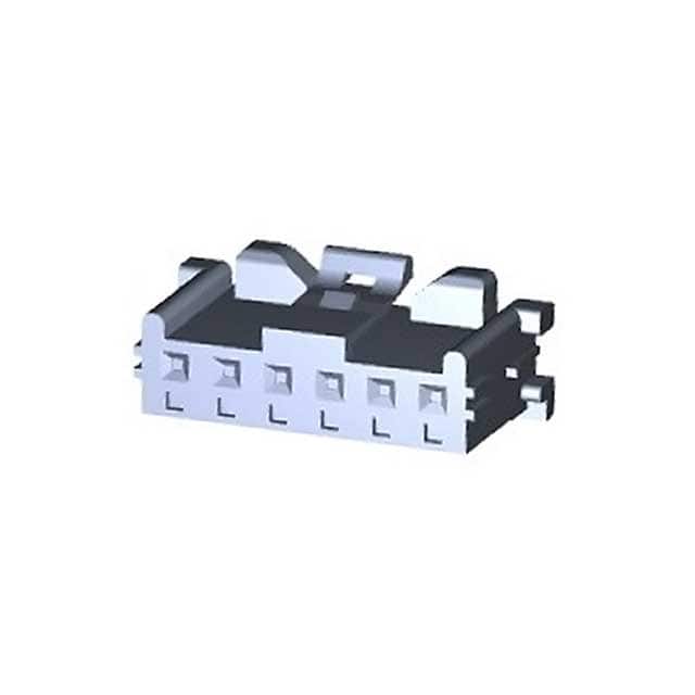 1376477-6 CONN PLUG HSG 6POS 2.50MM