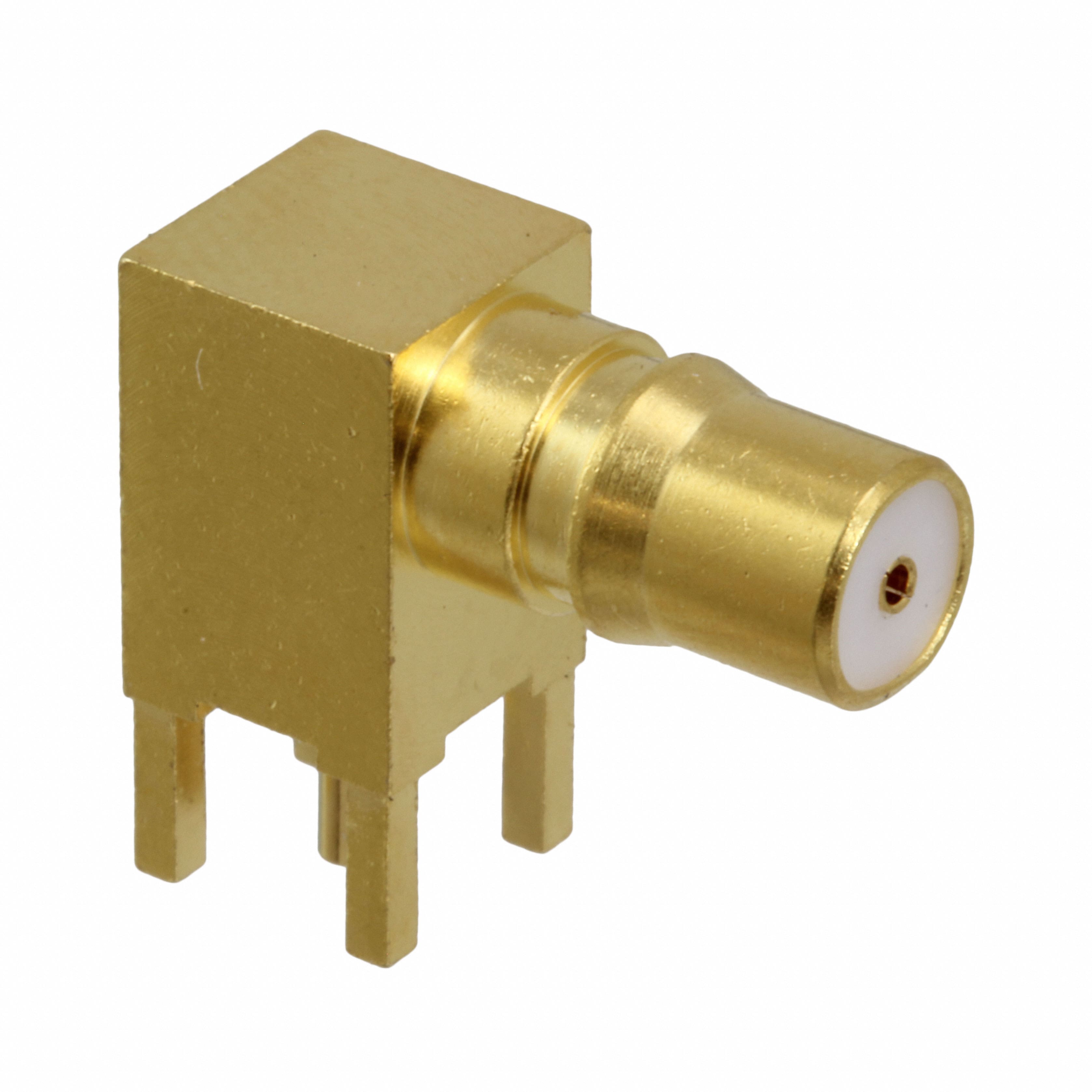 1408337-1 CONN QMA JACK R/A 50 OHM PCB